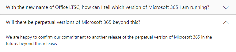 Screenshot Microsoft Support